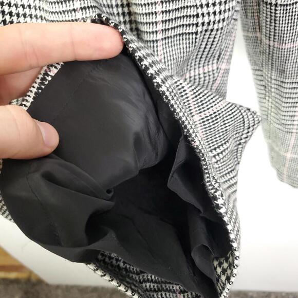 J. Crew Black and White Plaid Pants - Picture 10 of 12